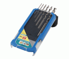 1 broca para metal HSS rect., 6 piezas, Ø 2-8 mm
