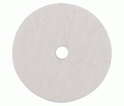 1 disco pulidor de fieltro, taladro = 10 mm, Ø 75 x 10 mm