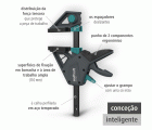 2 sargentos monomanuales PRO MAX 450 mm