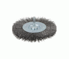 1 cepillo de disco de alambre de acero vást. 6 mm Ø 100 x 7 mm