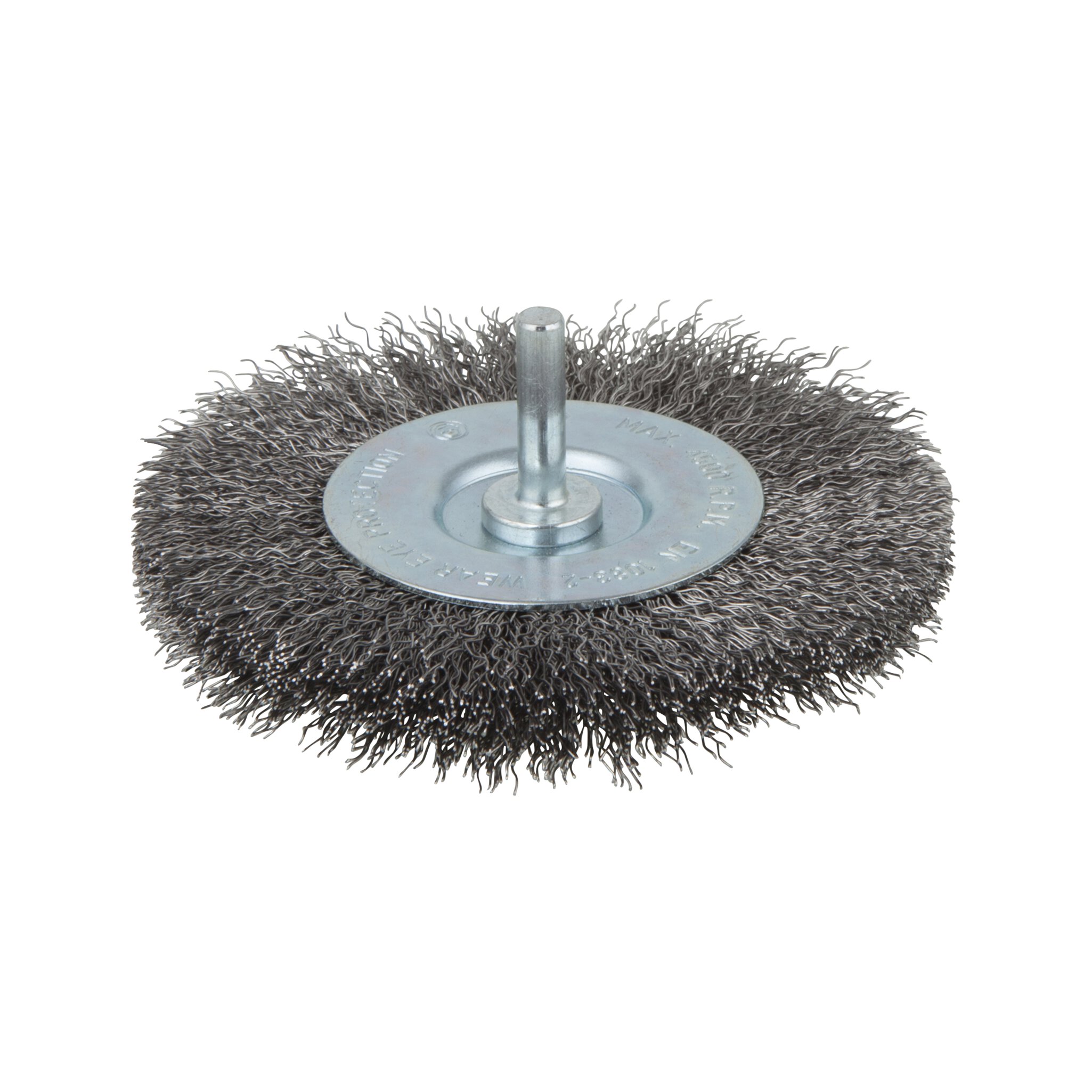1 cepillo de disco de alambre de acero vást. 6 mm Ø 100 x 7 mm