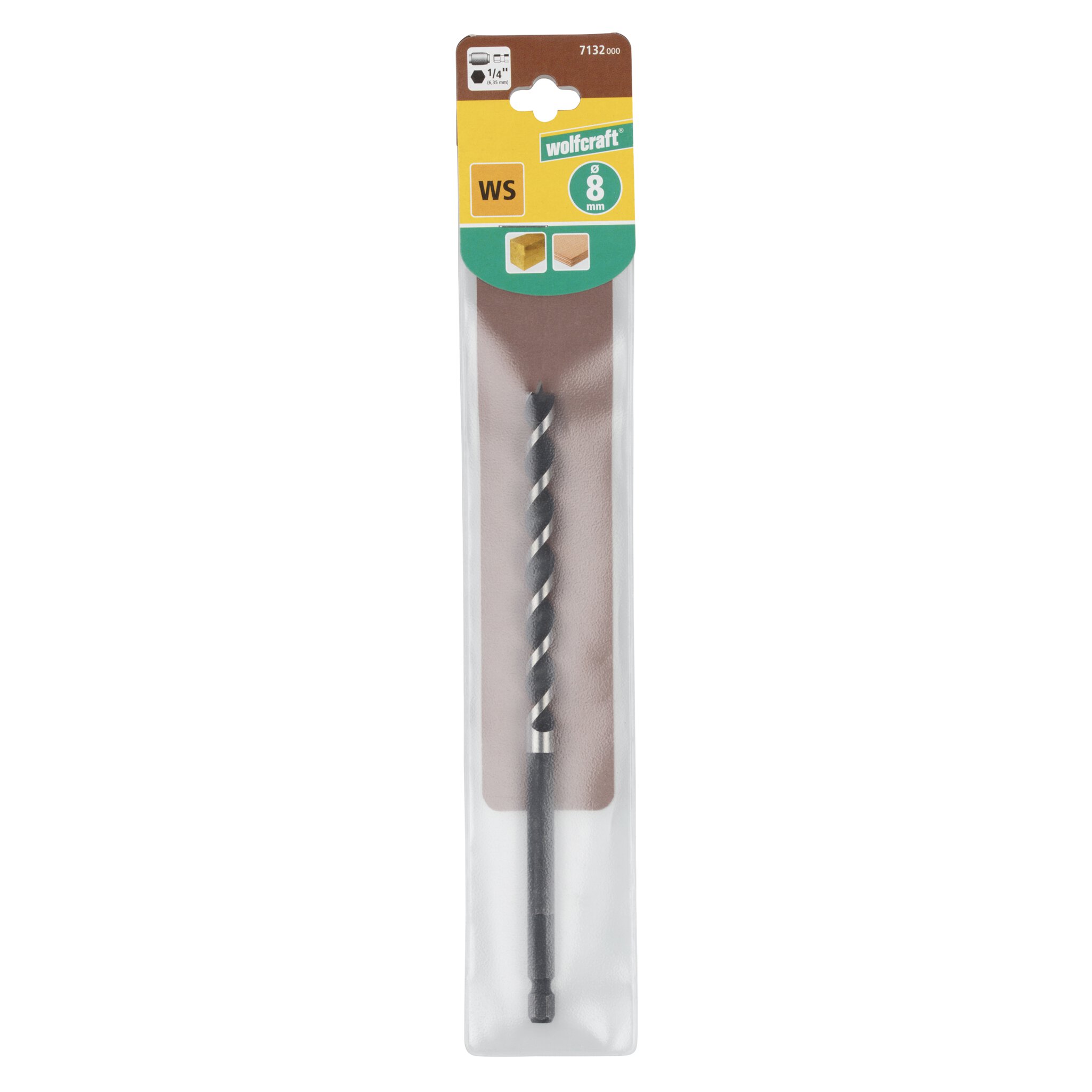 1 broca para vigas de madera speedwinder Ø 8 mm