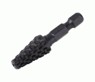 1 escofina de perfil para metal cónica hexagonal Ø 6-11 x 22