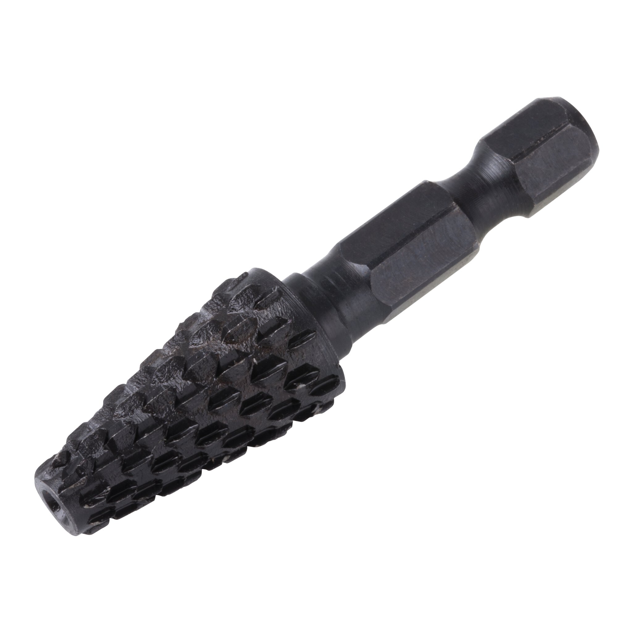 1 escofina de perfil para metal cónica hexagonal Ø 6-11 x 22