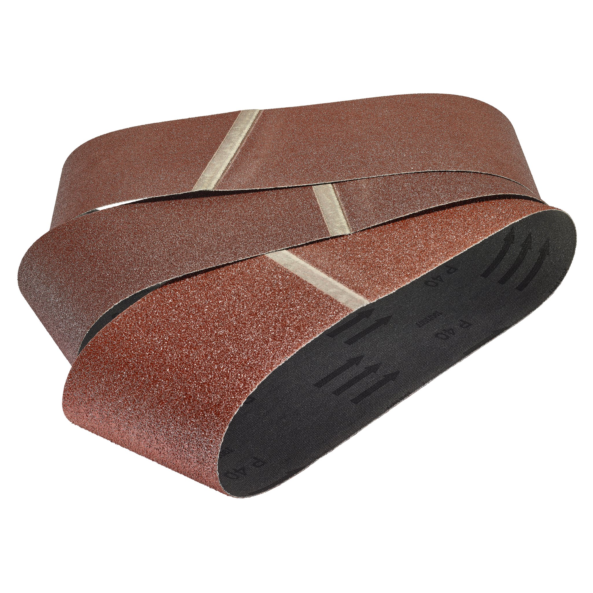 Juego de lijas de banda, 75 x 533 mm, 5 piezas