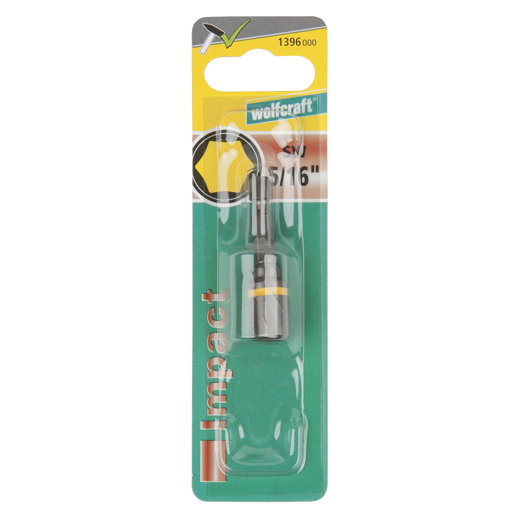 1 llave de vaso Impact, CrMo, SW 5/16