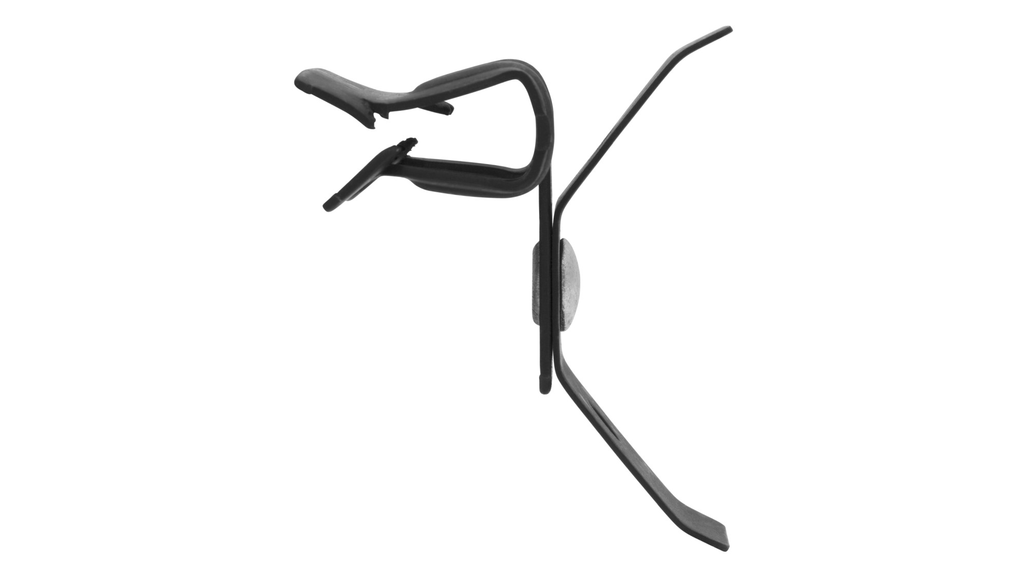 Clip horizontal con regulador para varilla lisa Ø4 1,5 - 4