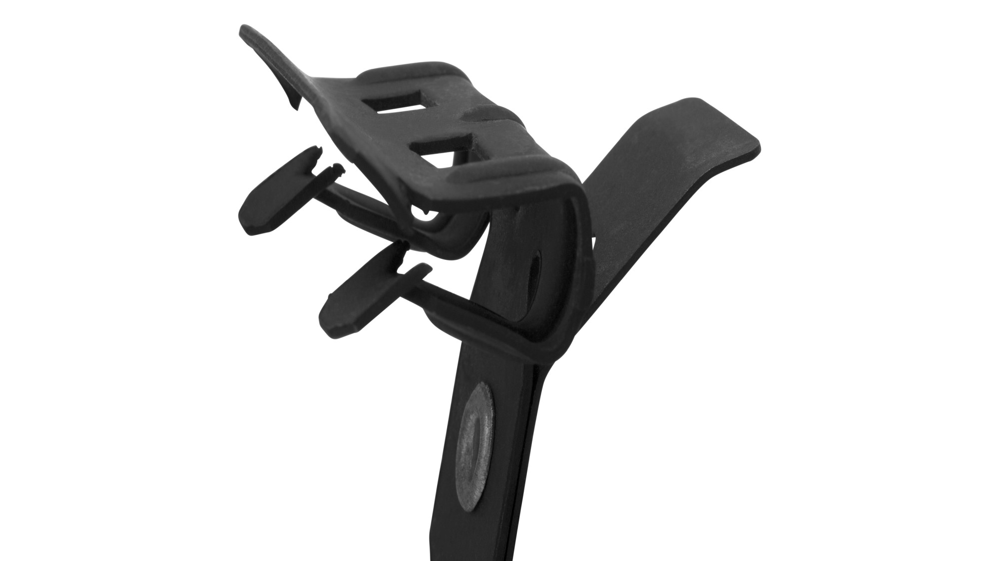 Clip horizontal con regulador para varilla lisa Ø4 1,5 - 4