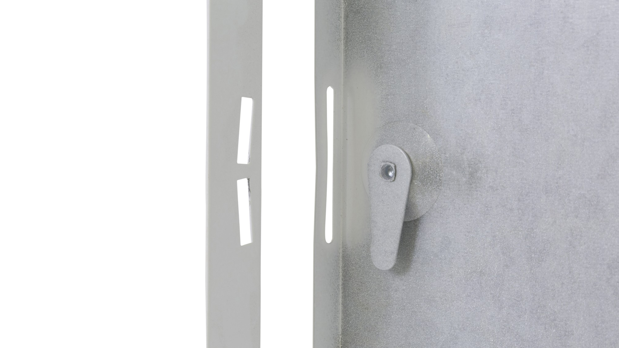 Trampillas registro metal lacada llave 200 x 200