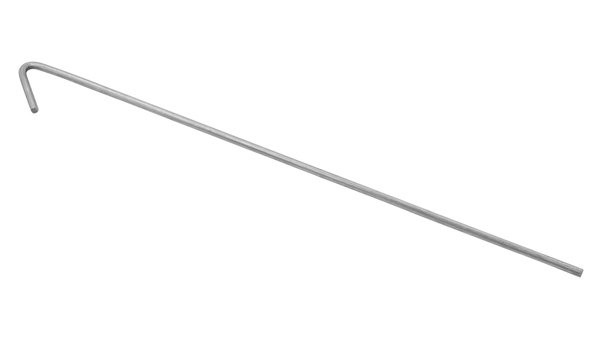 Varilla cuelgue lisa con gancho 4 x 125