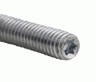 Tirafondo doble rosca M8 x 70