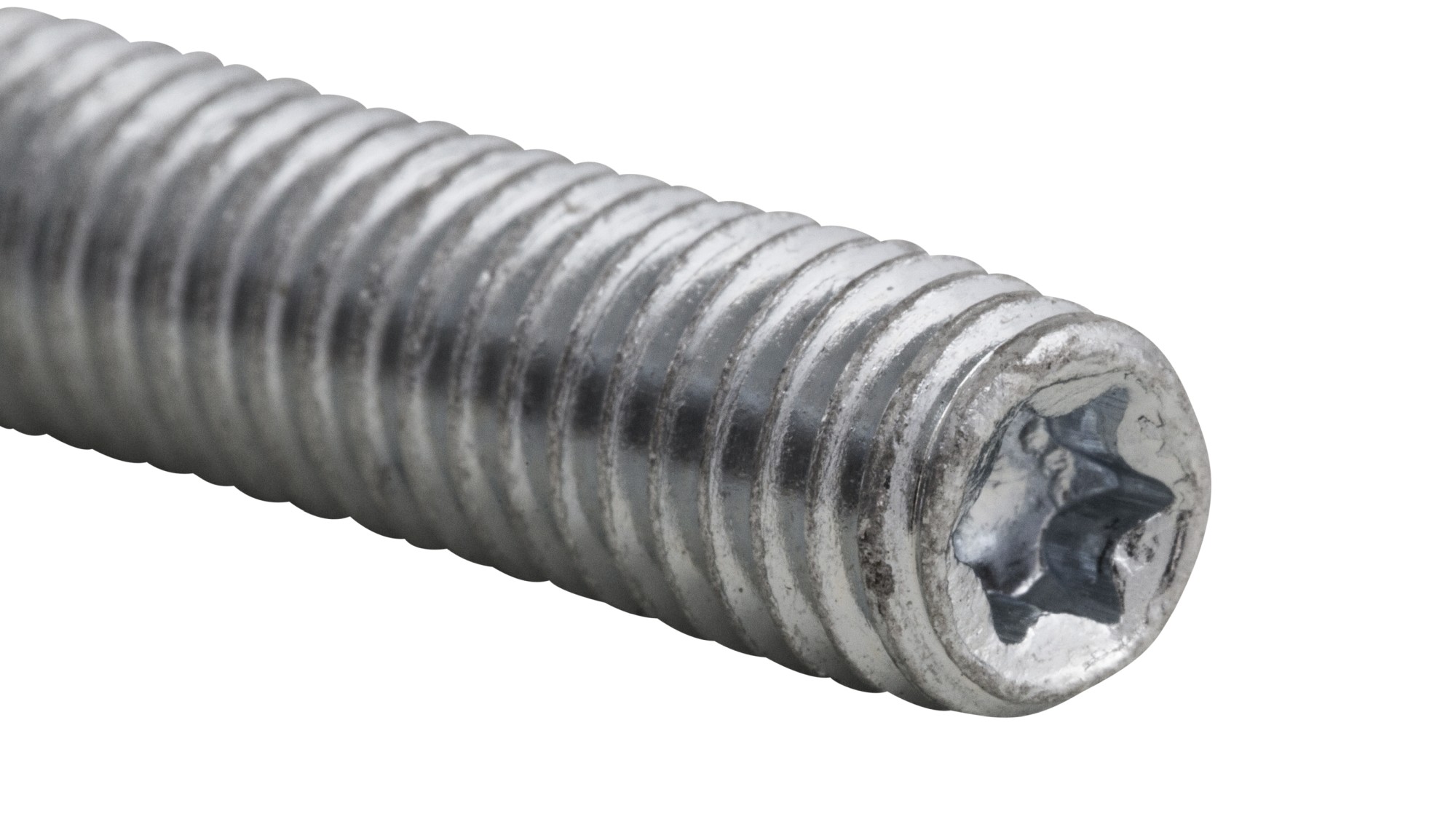 Tirafondo doble rosca M8 x 70