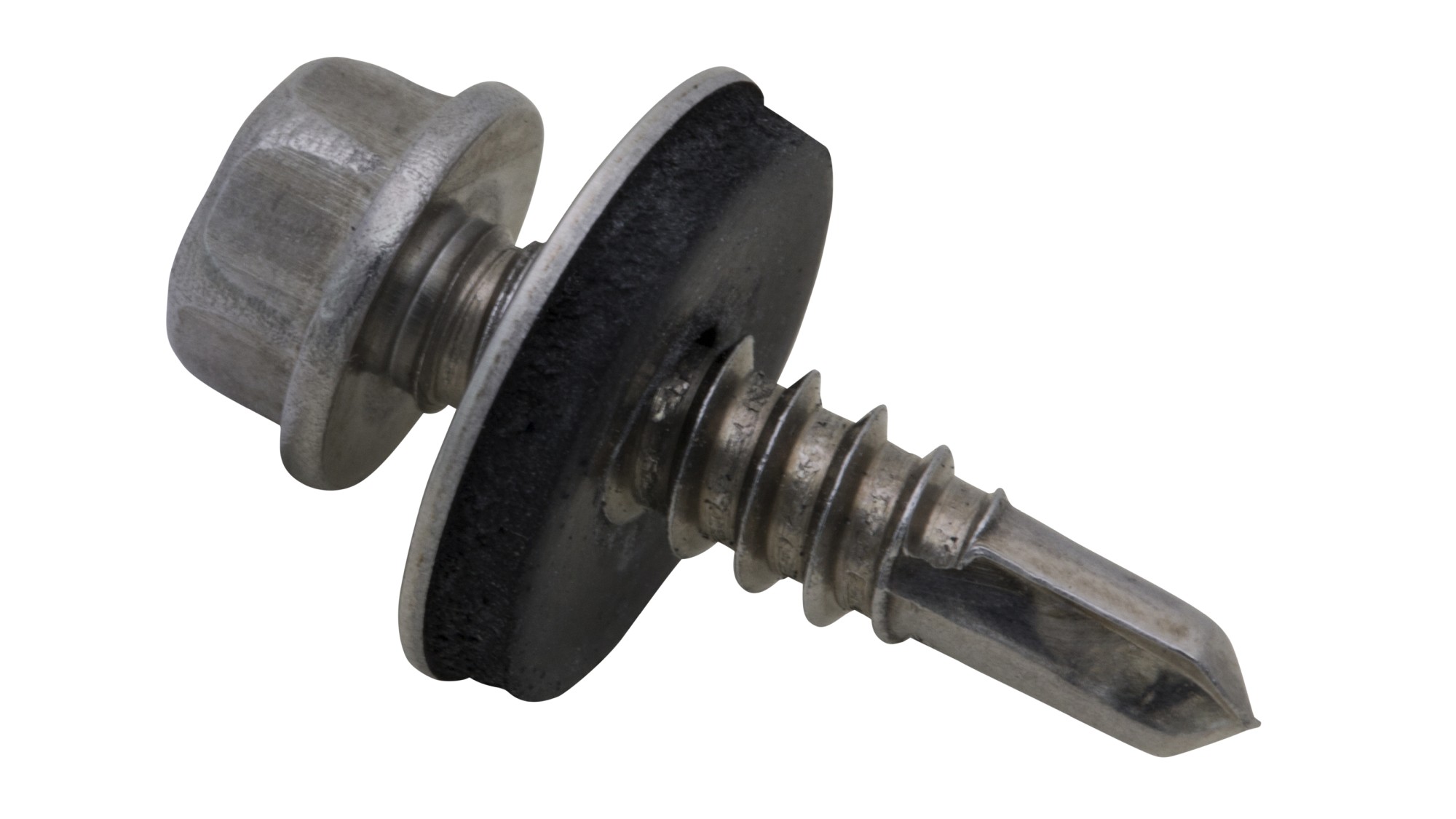 Tornillo broca DIN 7504-K inox A2 con arandela 6,3 x 25 P19