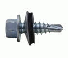 Tornillo broca reducida DIN 7504-K con arandela