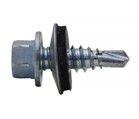 Tornillo broca reducida DIN 7504-K con arandela