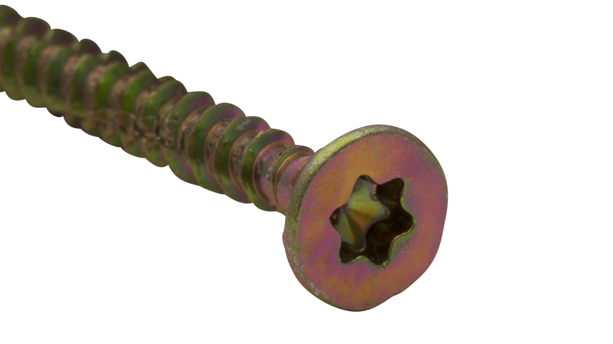 Tornillo FWS TX cabeza plana bicromatado 3,5 x 35