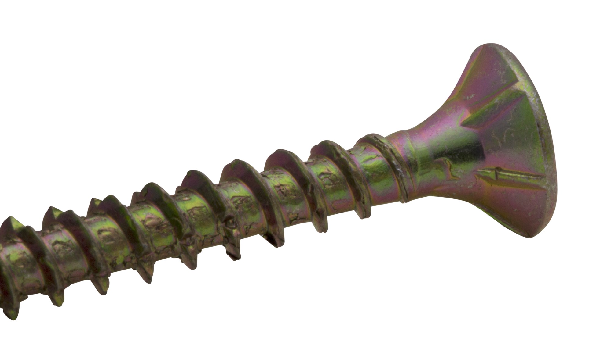 Tornillo FWS TX cabeza plana bicromatado 3,5 x 35