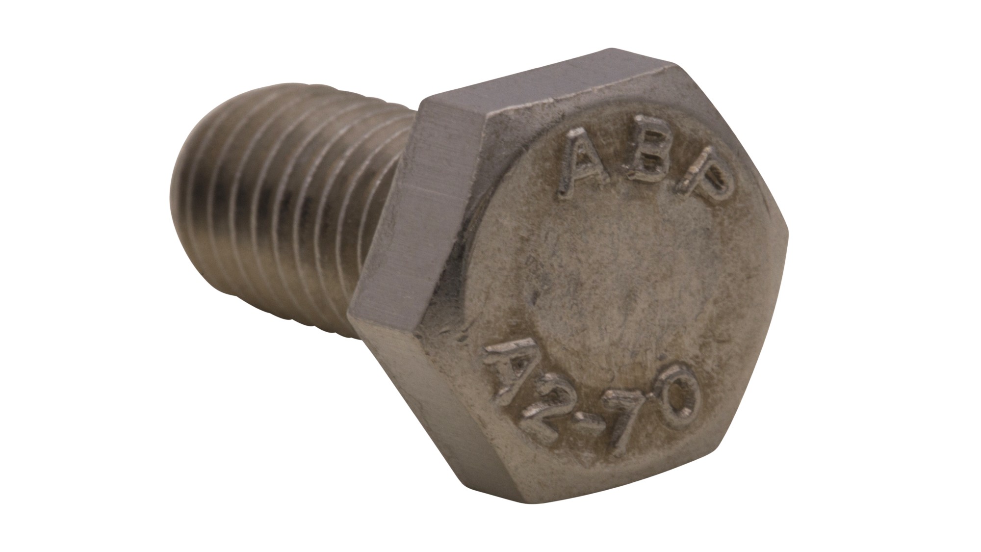 Tornillo presión DIN 933 inox A2 M8 x 16