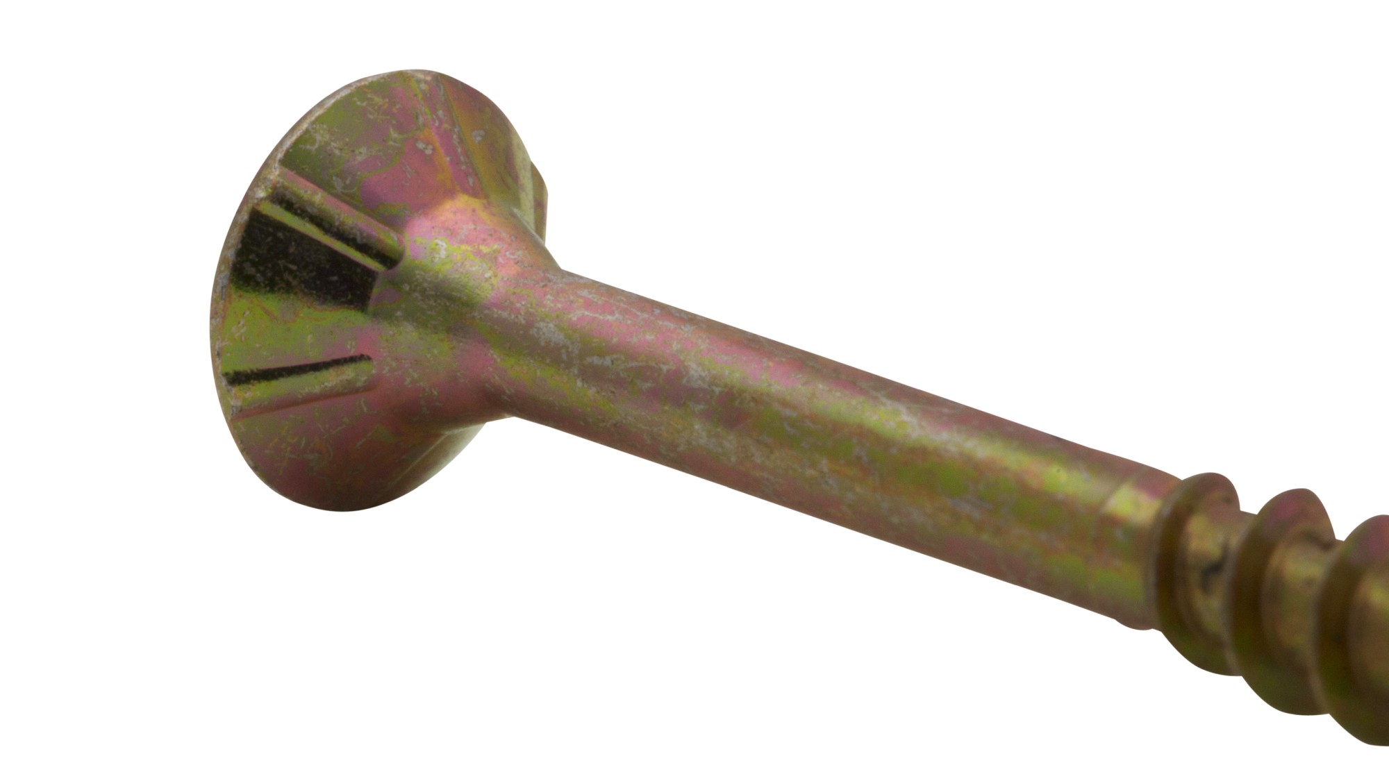 Tornillo PZ cabeza plana bicromatado RP 3,5 x 50