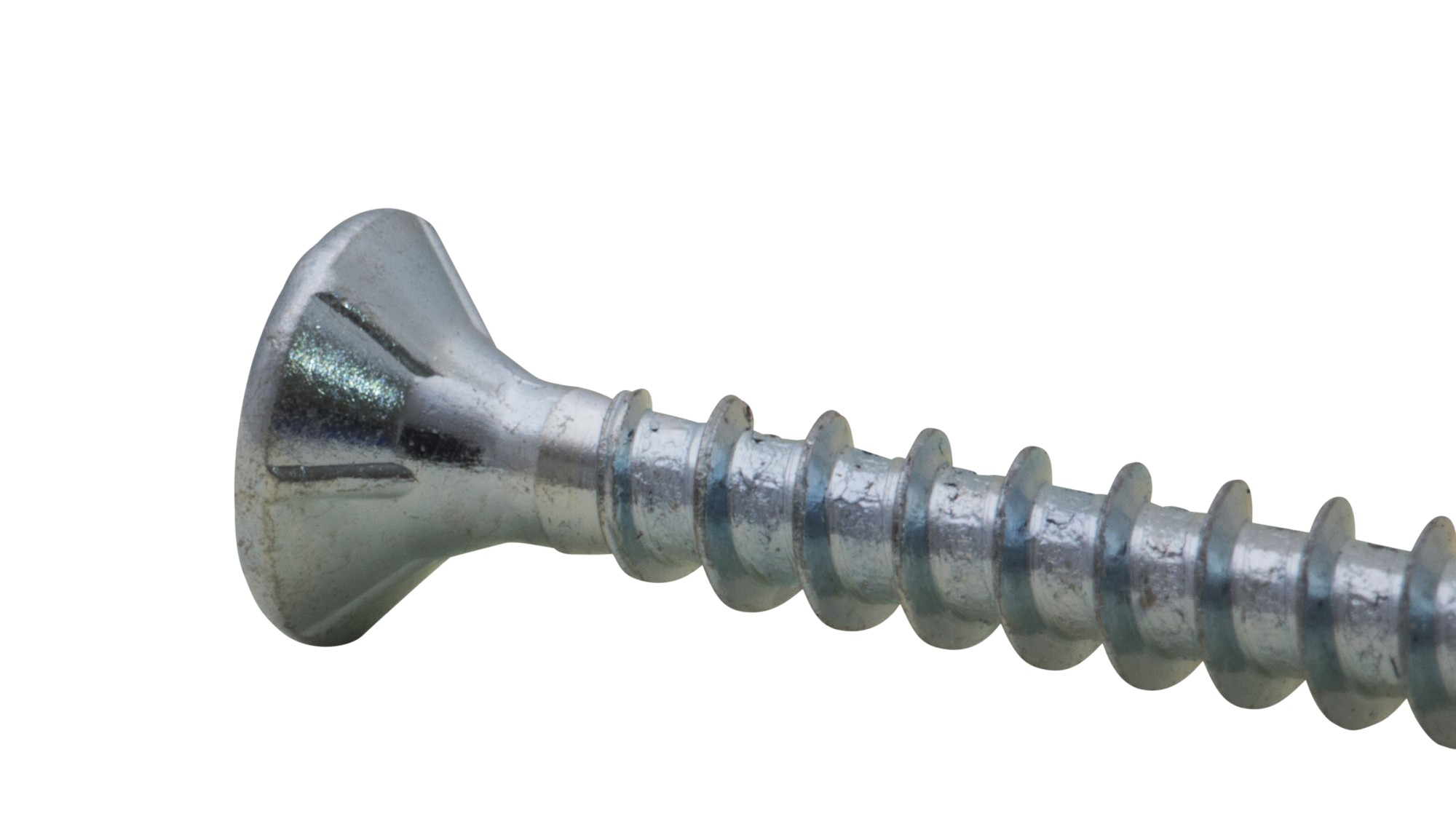 Tornillo PZ cabeza plana cincado RC 2,5 x 12