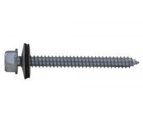 Tornillo rosca chapa hexagonal con arandela