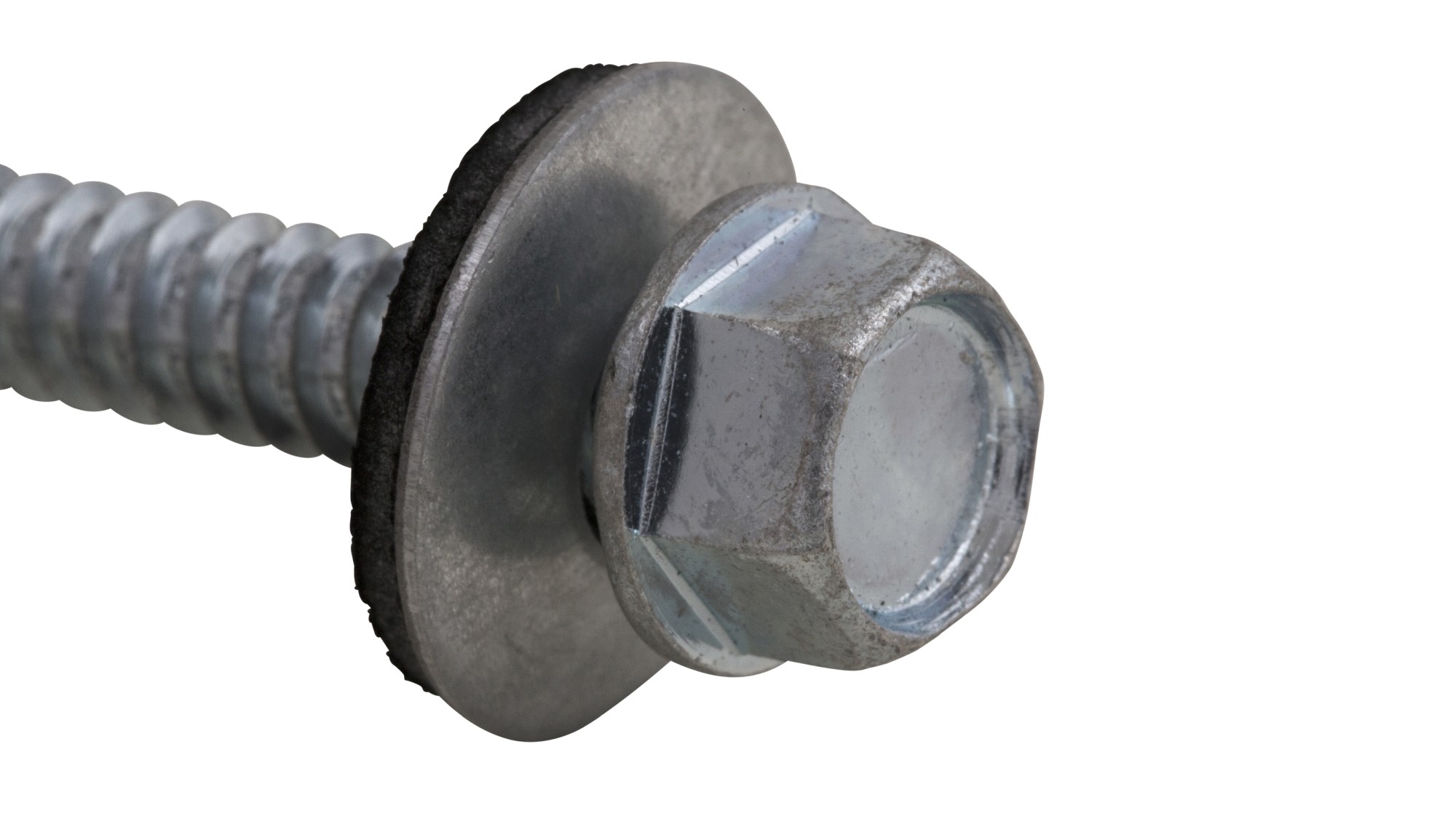 Tornillo rosca chapa hexagonal con arandela 4,5 x 15 P14