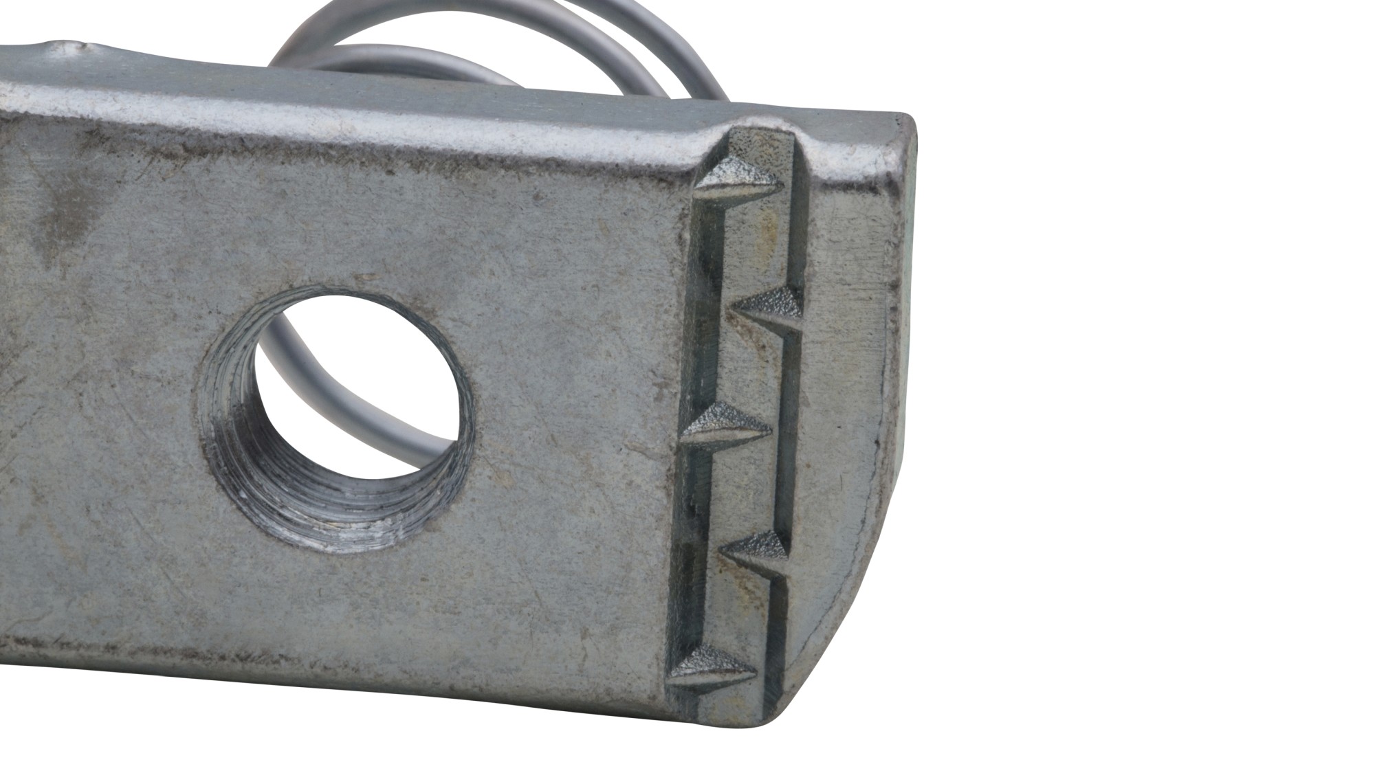 Tuerca carril Strut muelle corto M6