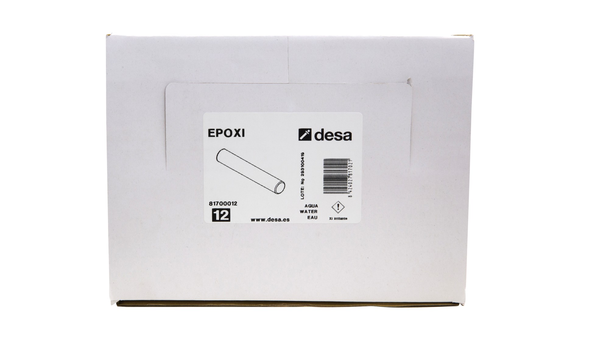 Masilla epoxi agua 180 mm