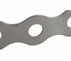 Cinta perforada inox 17 mm x 0,7 mm x 10 m