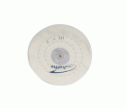 Disco muselina blanqueada 100 x 15 mm