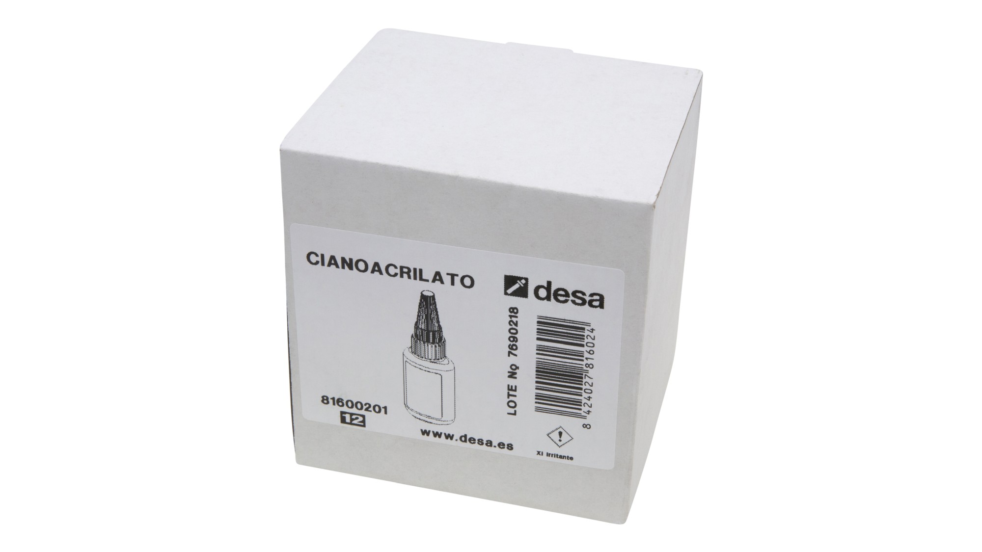Adhesivo cianocrilato 20 ml