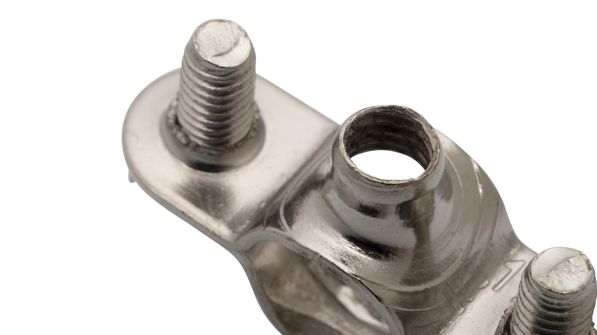 Abrazadera cromada M6 Ø10