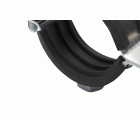 Abrazadera isofónica abierta M8 Ø15 (1/4")