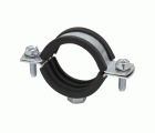Abrazadera isofónica abierta M8 Ø15 (1/4")