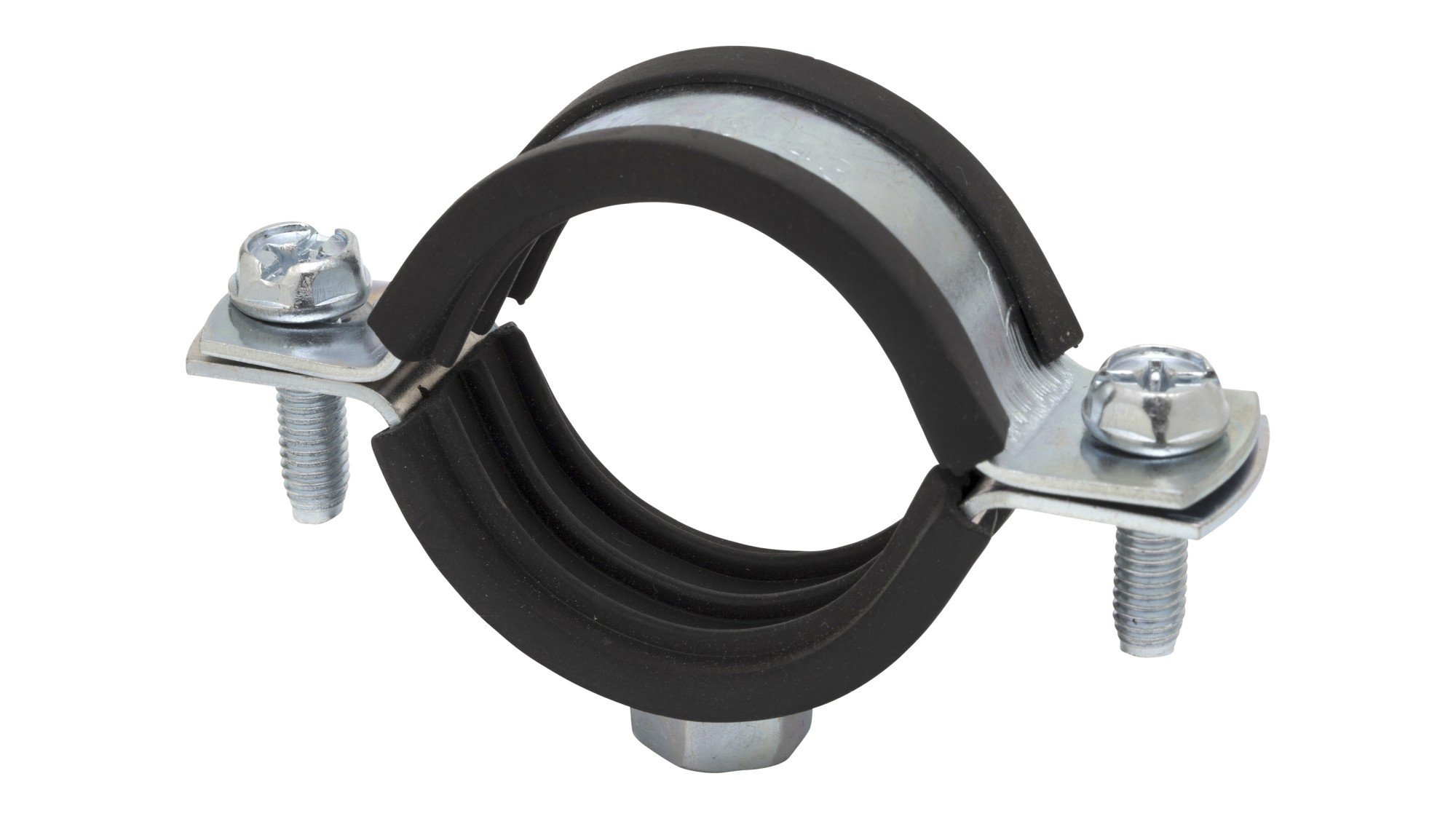 Abrazadera isofónica abierta M8 Ø15 (1/4")