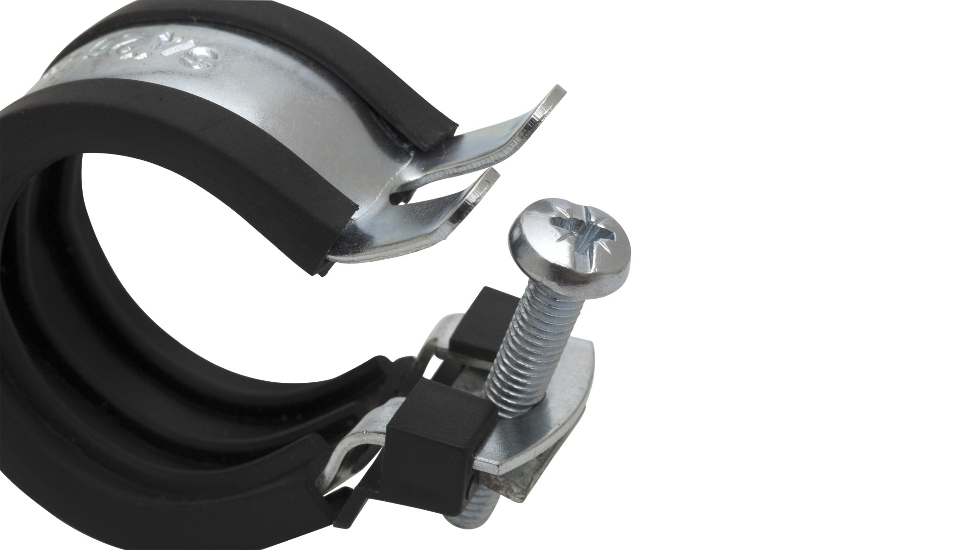 Abrazadera isofónica clip M8 Ø15 (1/4")