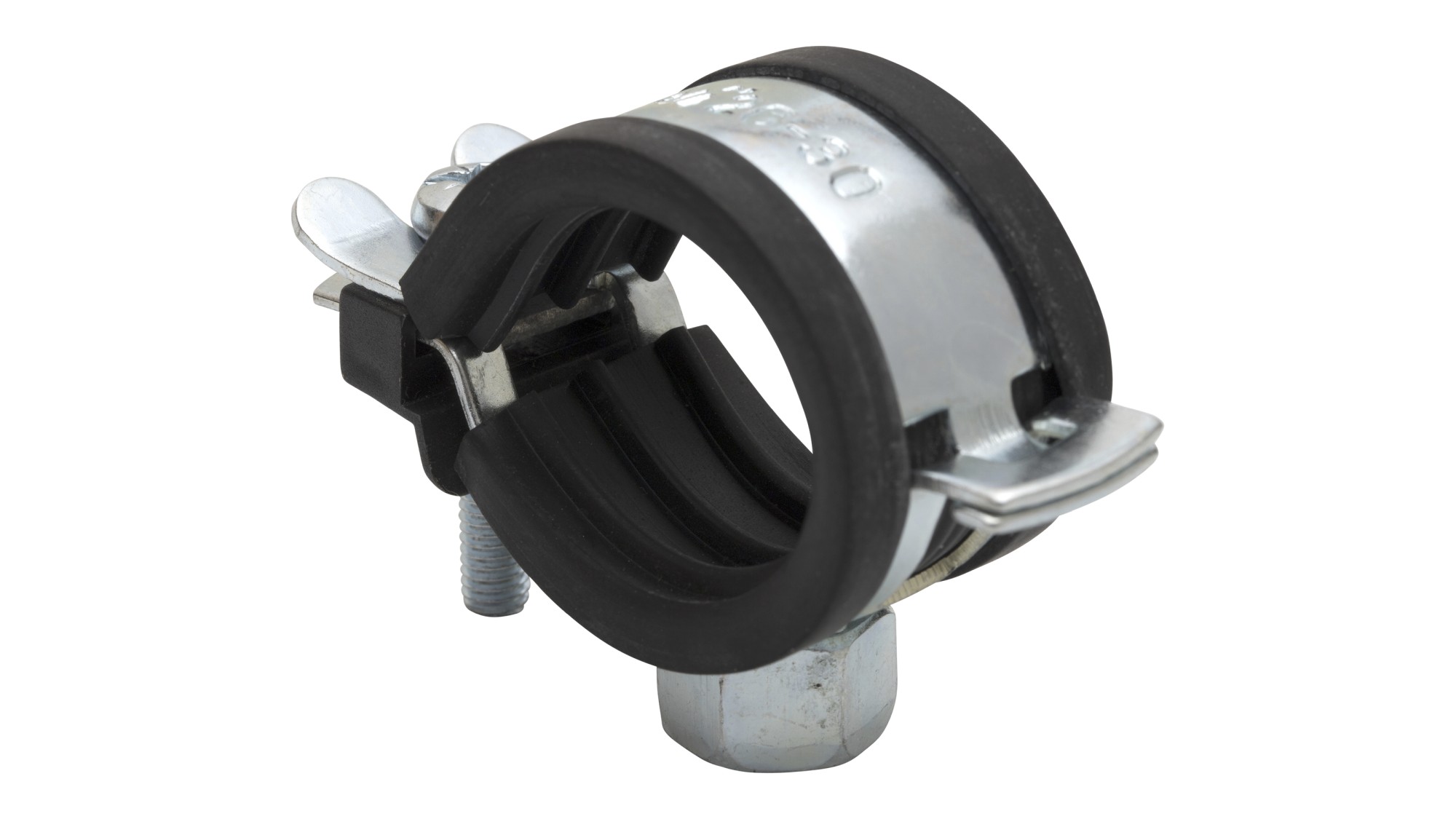 Abrazadera isofónica clip M8 Ø15 (1/4")