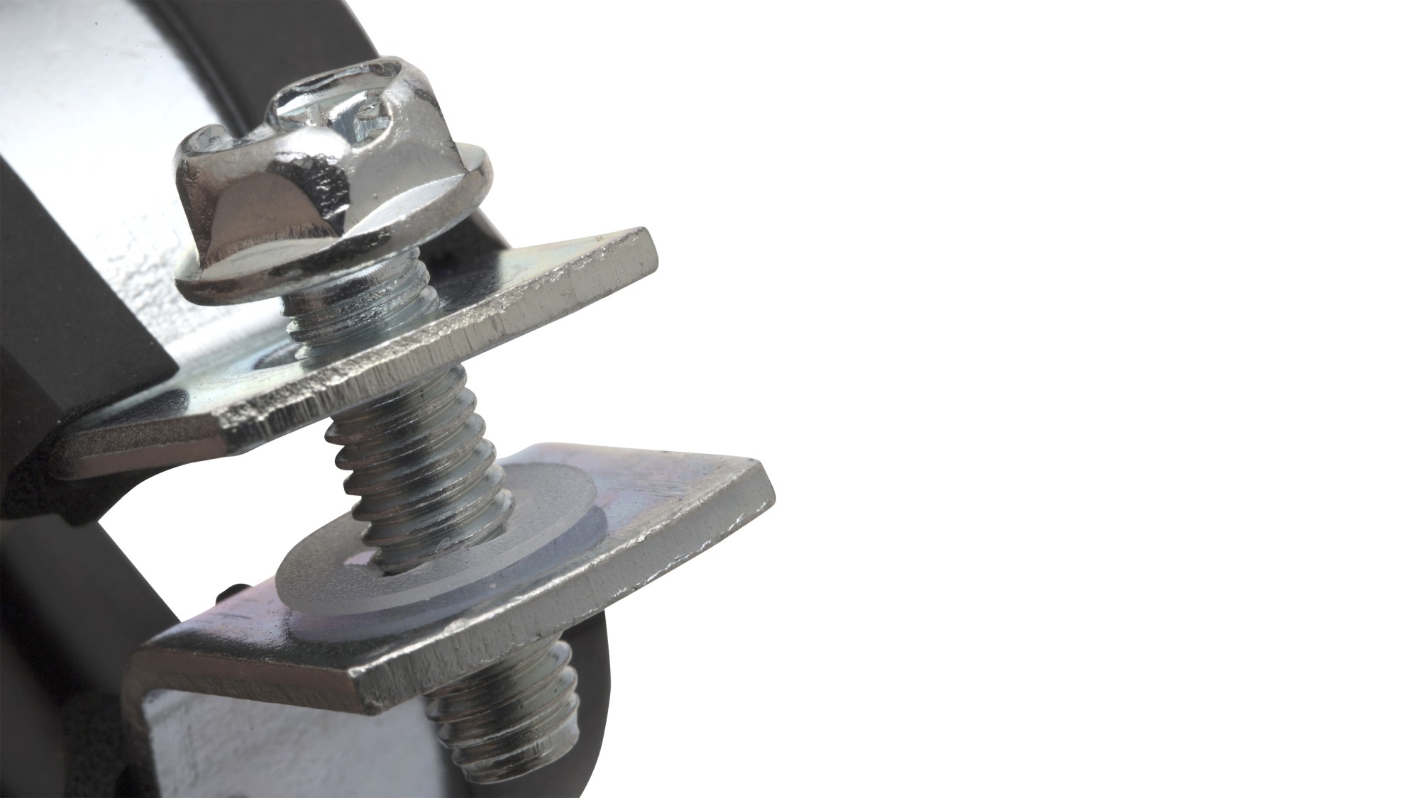 Abrazadera isofónica M8 Ø15 (1/4")