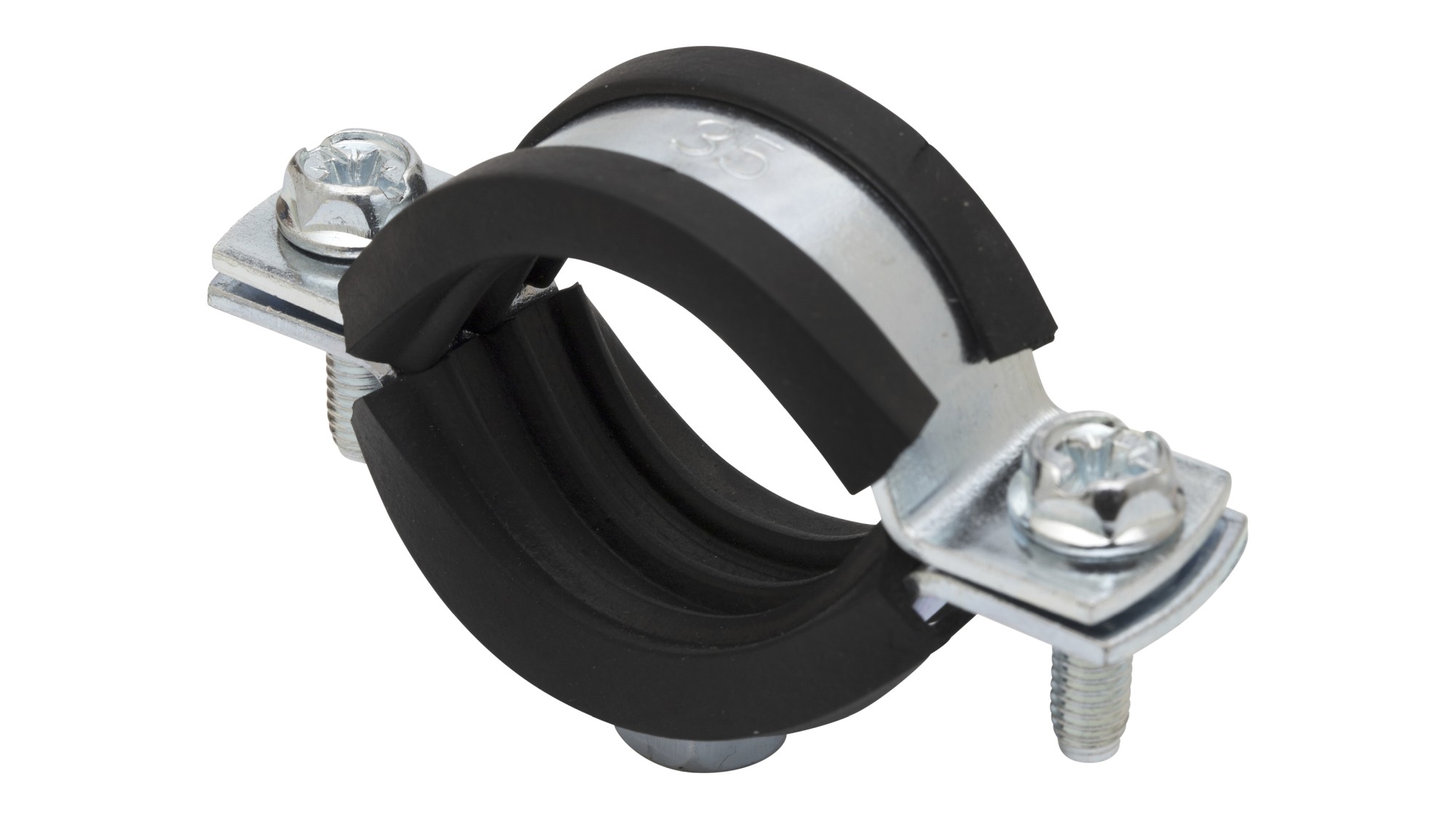 Abrazadera isofónica M8 Ø15 (1/4")