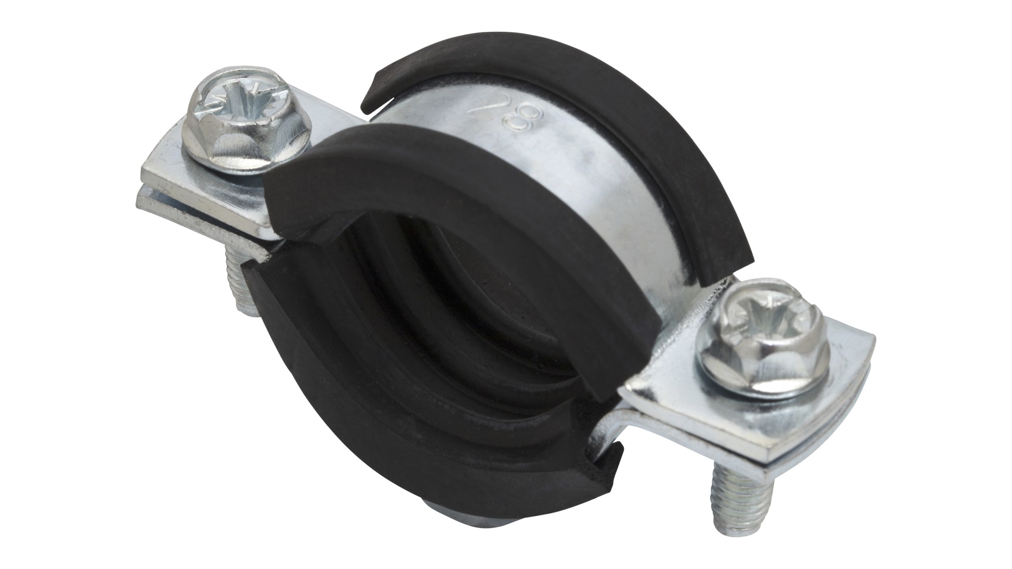 Abrazadera isofónica M8/M10 Ø15