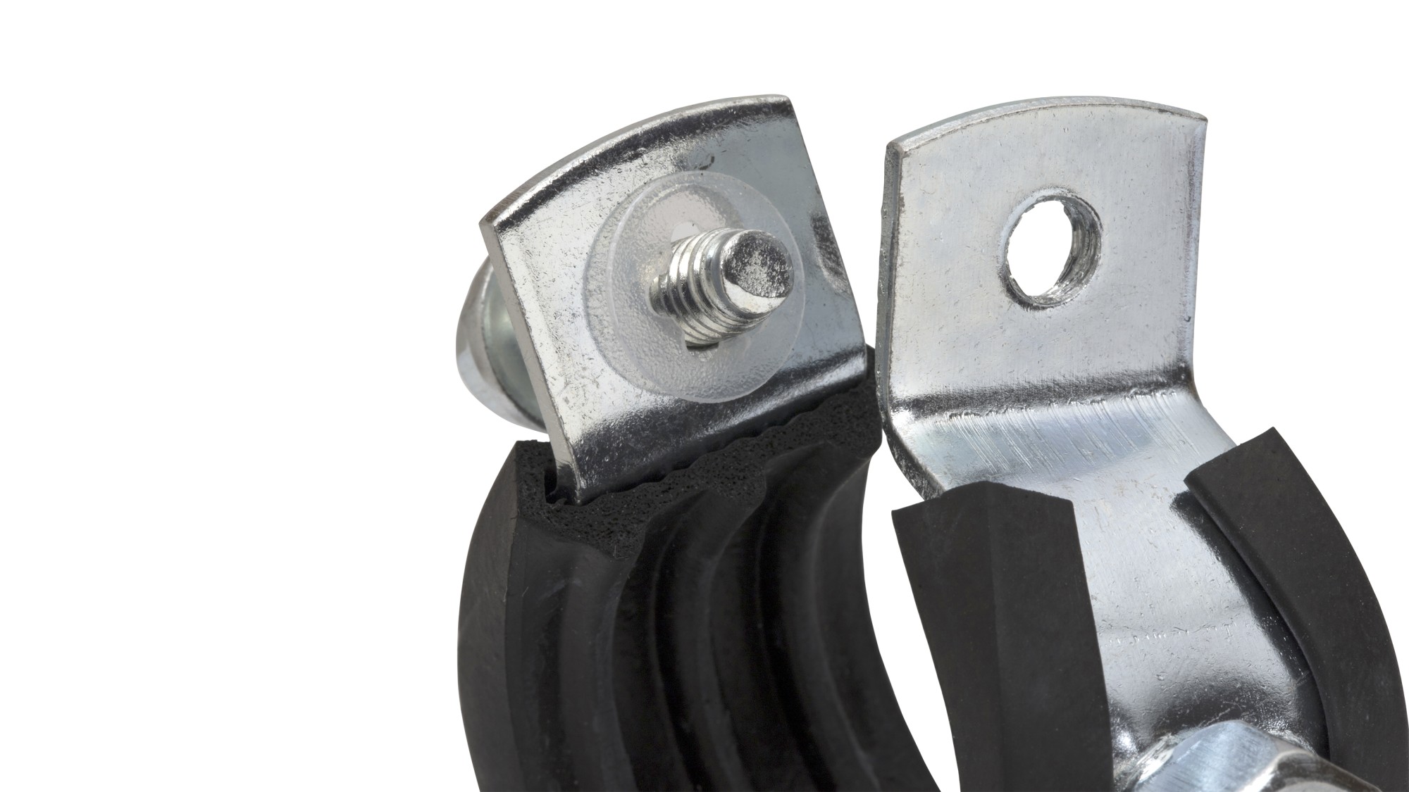 Abrazadera isofónica M8/M10 Ø15