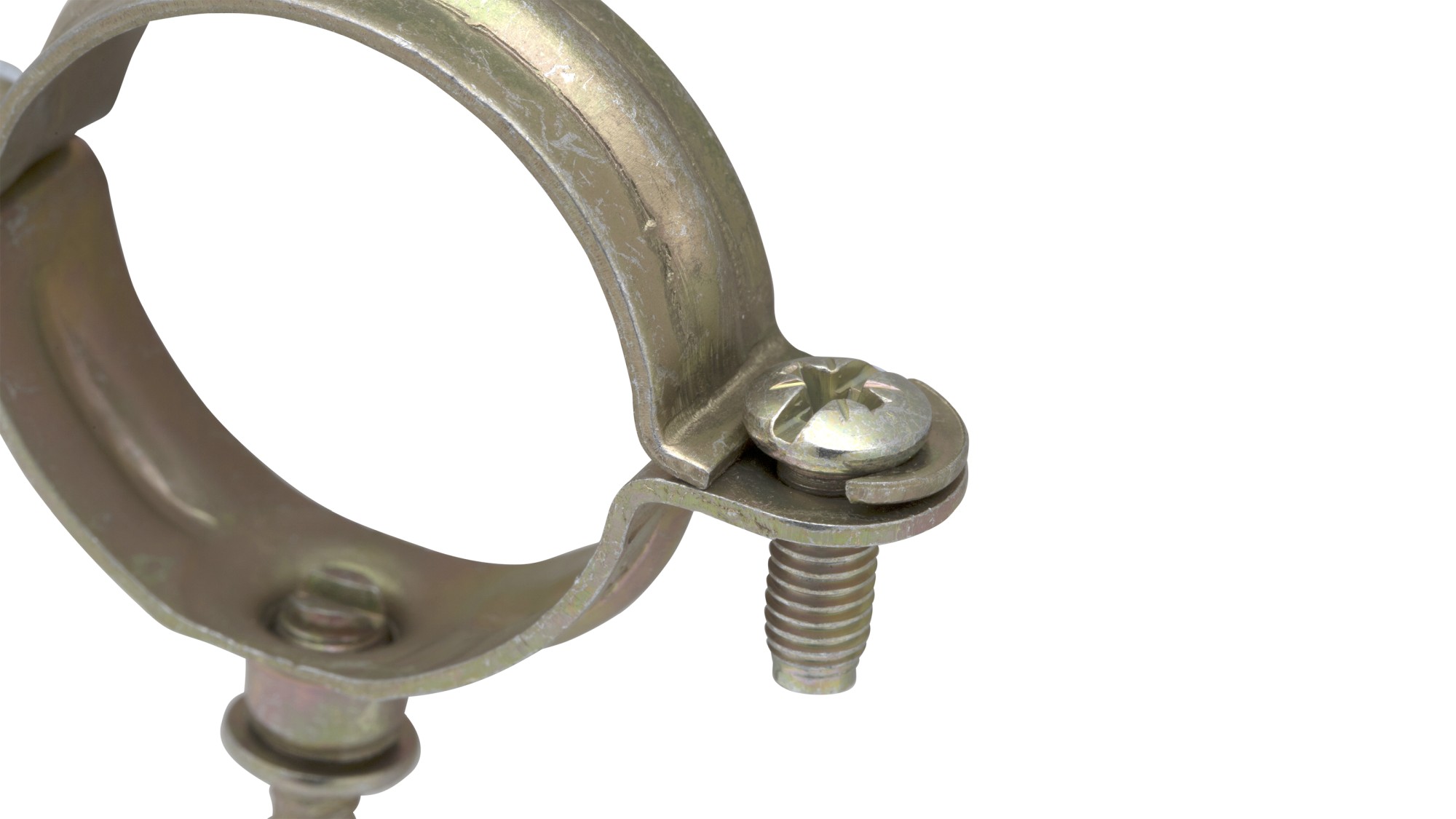 Abrazadera M6 con tirafondo Ø12