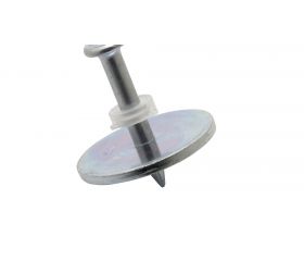 Clavo C8 con arandela metálica Ø25 mm 27 mm