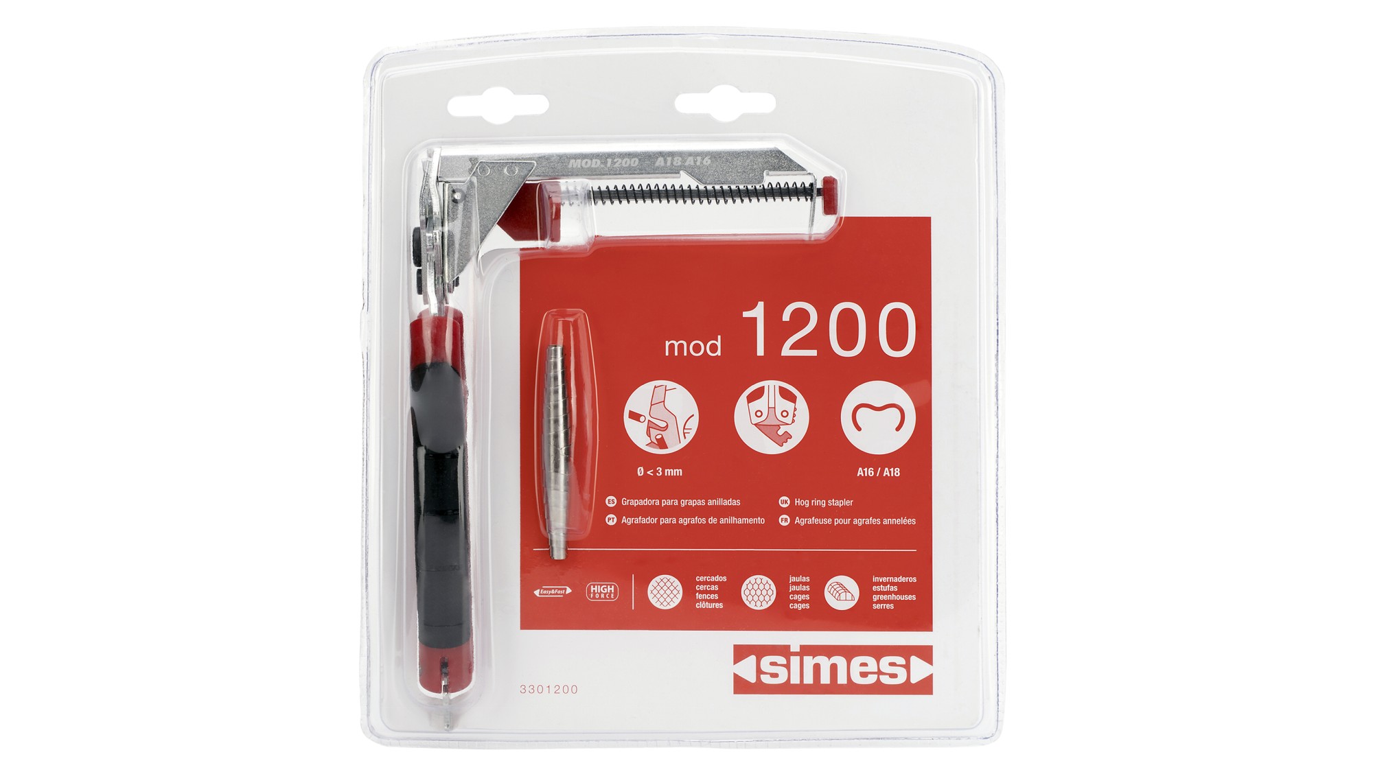 Alicate para cercas mod1200 con cargador