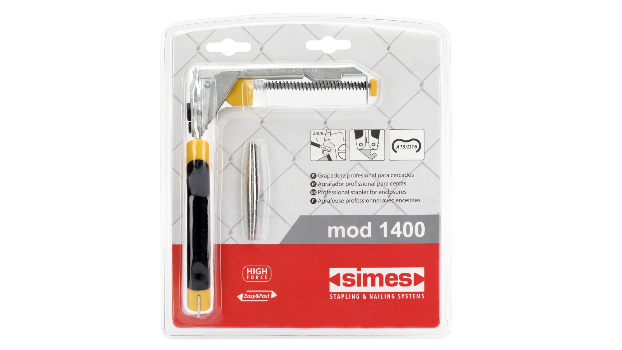 Alicate para cercas mod1400 con cargador