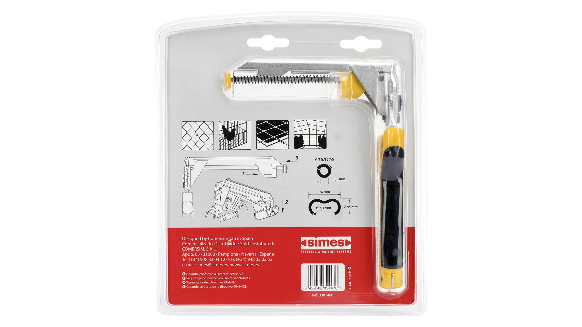 Alicate para cercas mod1400 con cargador