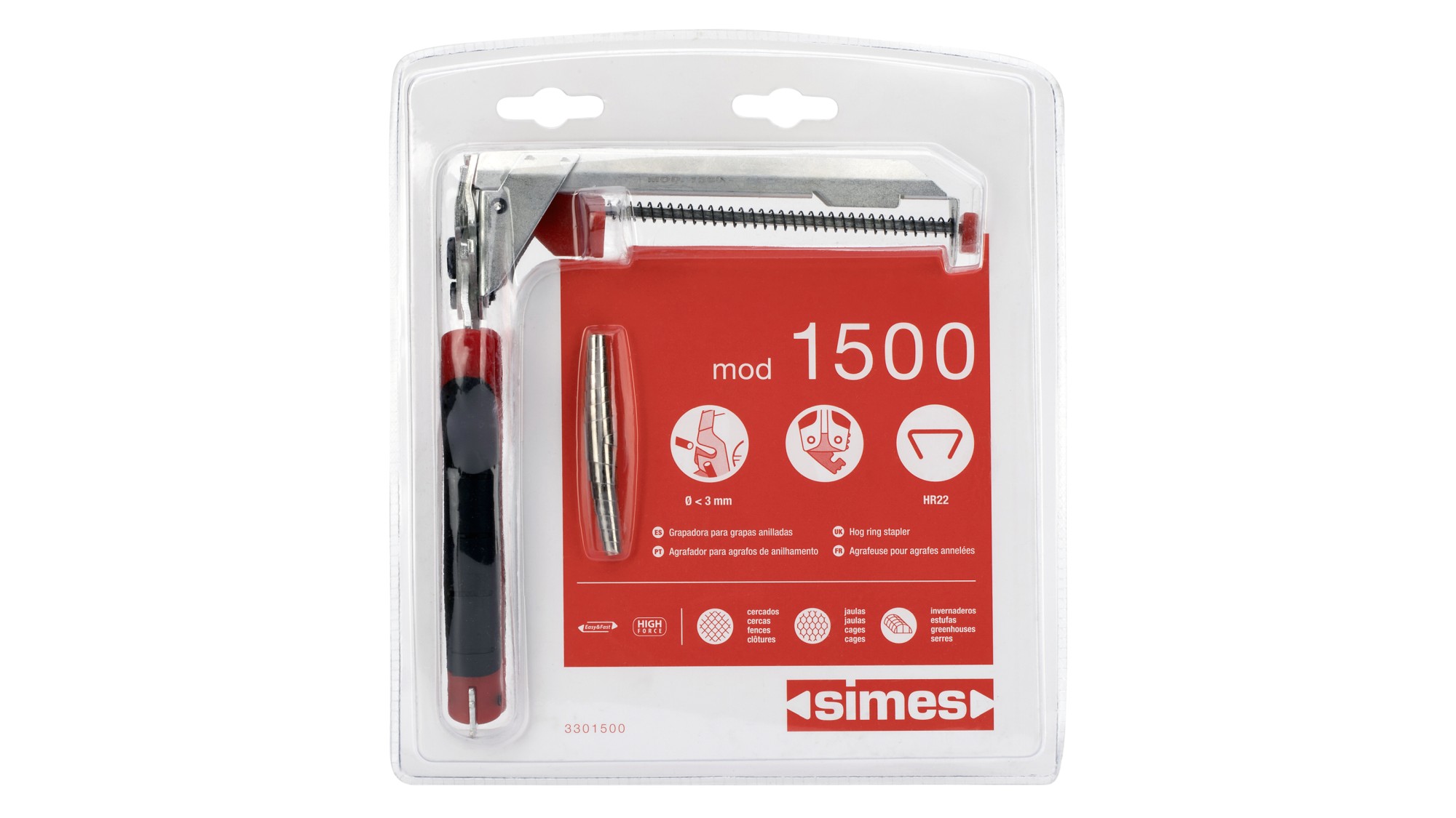 Alicate para cercas mod1500 con cargador