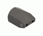 Boquilla Aluminio Ø3 mm - 2 salidas