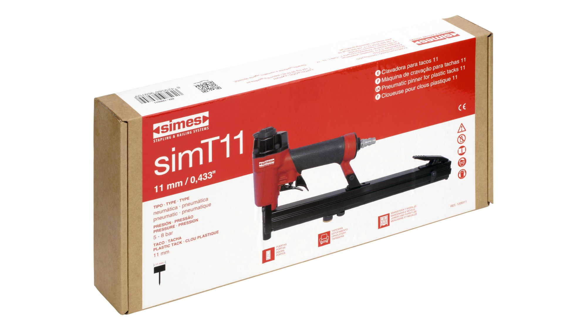 Clavadora neumática simT11