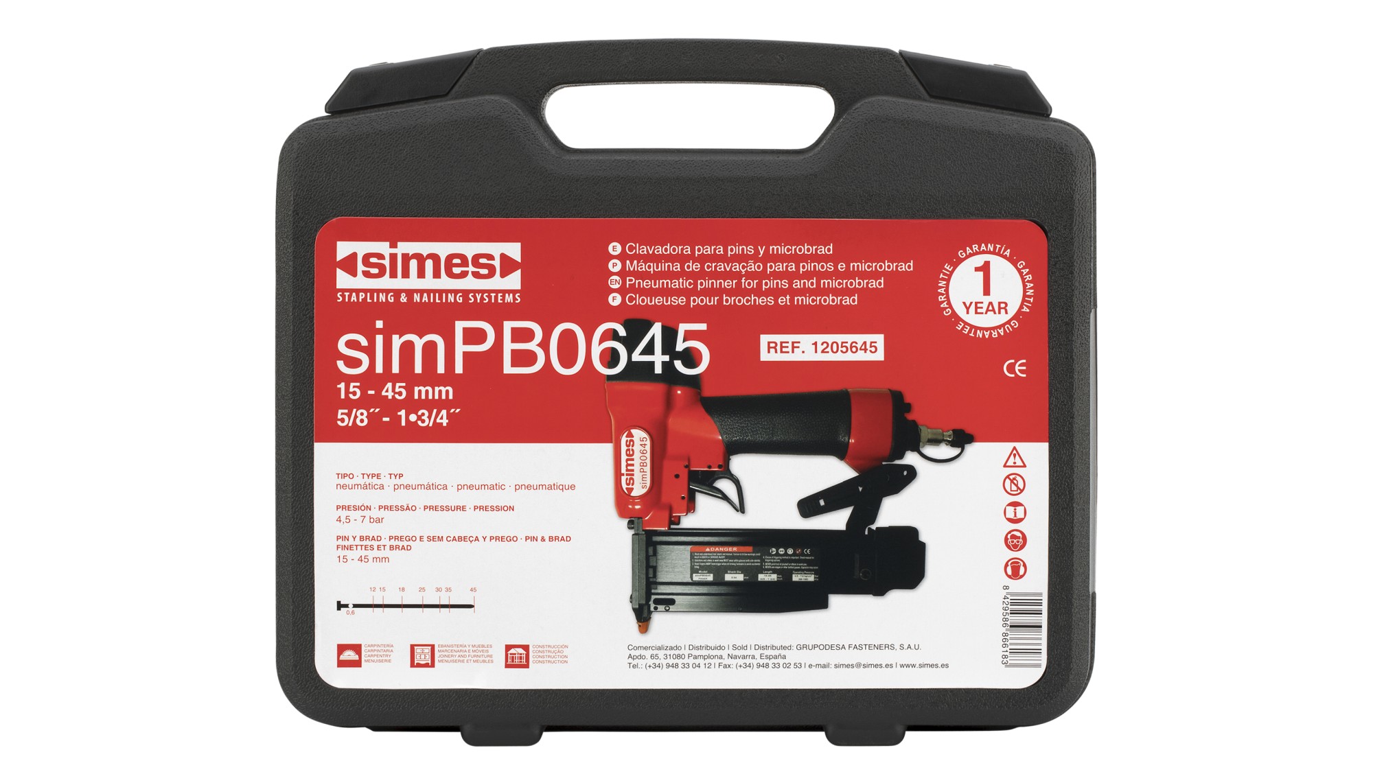 Clavadora simPB0645